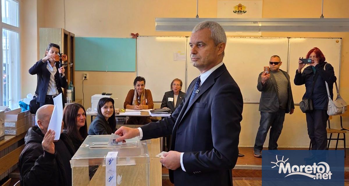 Костадин Костадинов във Варна: Гласувах за свободна и независима България